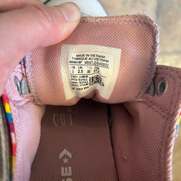 Converse All-Star Rainbow double tongue sneakers - Picture 7 of 14